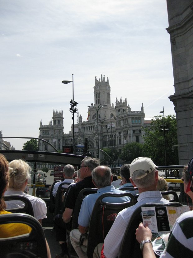 Blick aus dem Cabrio-Bus